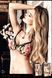 Бюстгалтер Black Underwire Bra Flower Pattern, 32A B1108-BLACK-32A фото 1