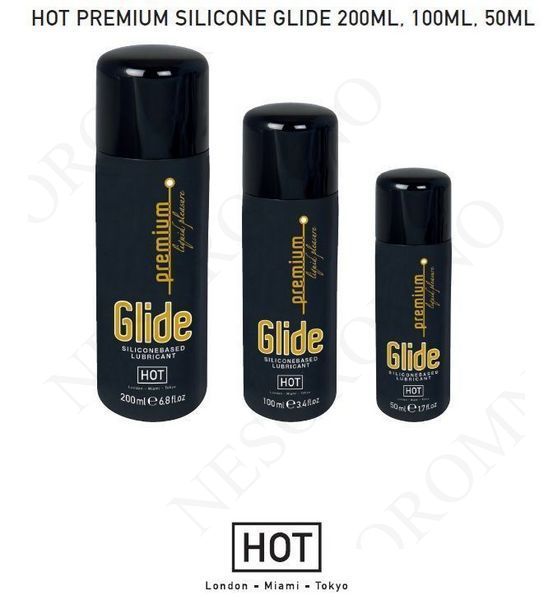 Лубрикант на силіконовій основі HOT Premium Silicone Glide, 100 мл HOT44036 фото