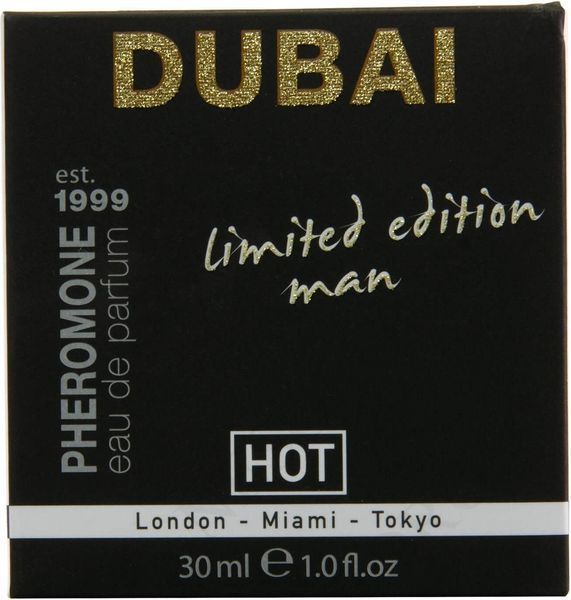 Туалетна вода для чоловіків HOT Dubai Limited Edition з феромонами, 30 мл HT55104 фото