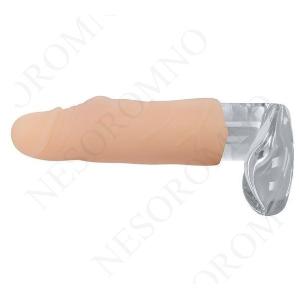 Реалістична насадка, що подовжує, на пеніс Nature Skin Penis Sleeve тілесний 513920YT фото
