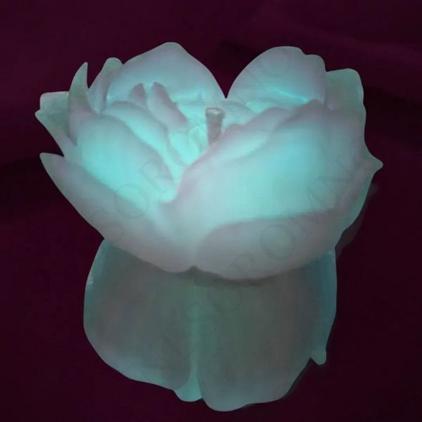 Свічка люмінесцентна GlowKink низькотемпературна, L, біла, 62 г GK409596 фото