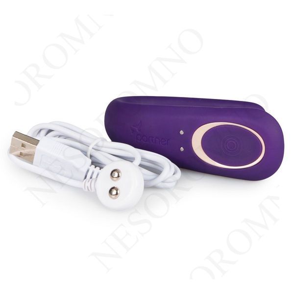 Вібромасажер для двох SATISFYER DOUBLE CLASSIC фіолетовий T360029 фото