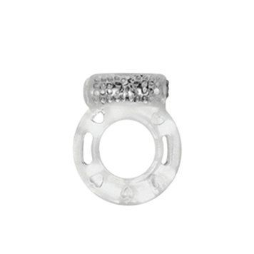Кільце ерекційне Medica-Group Vibration Ring з вібрацією, прозорий MG51147 фото