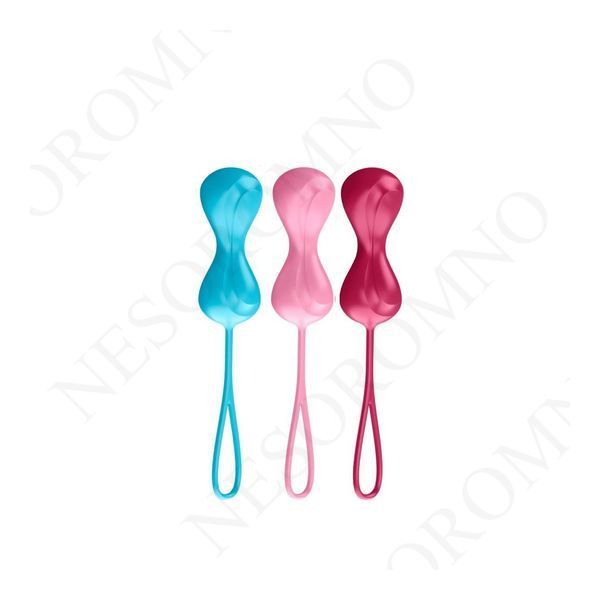 Набір вагінальних кульок Satisfyer Balls C02 double, medium T360067 фото