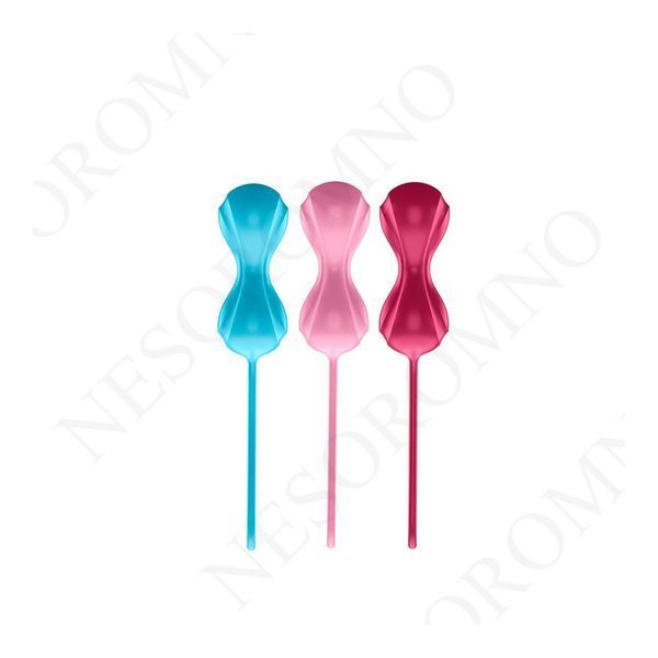 Набір вагінальних кульок Satisfyer Balls C02 double, medium T360067 фото