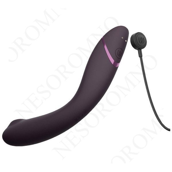 Вібратор для точки G c вакуумною стимуляцією Womanizer OG Aubergine W44123 фото