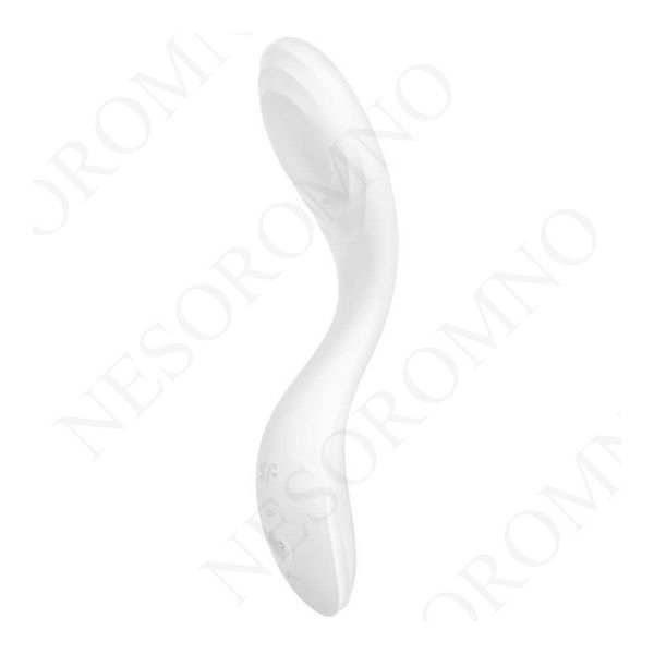 Вібратор із рухомою кулькою Satisfyer Rrrolling Pleasure для точкової стимуляції точки G, білий ST4043982 фото