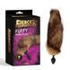 Анальна пробка Chisa Fierce Euphoria Fuffy anal plug з хвостом 329424 /CN-941432942 фото 1