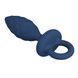 Анальна пробка MR. PLAY Butt Plug with Loop, синя, розмір S, 11,5 &times; 2,7 см BI-040216-MR фото 6