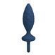 Анальна пробка MR. PLAY Butt Plug with Loop, синя, розмір S, 11,5 &times; 2,7 см BI-040216-MR фото 5