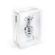Анальна пробка з каменем Swarovsky Diogol ANNI Ano silver plated 30 мм D26643 фото 2