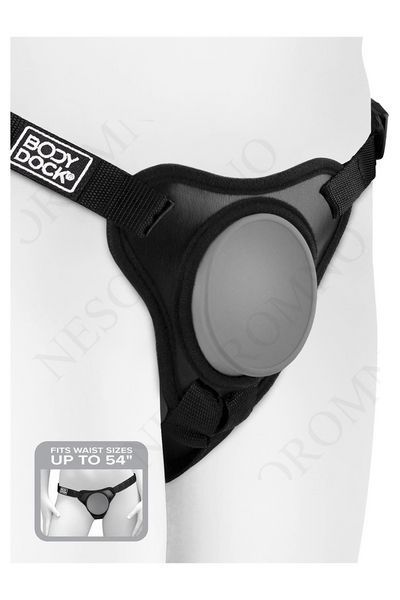 Трусики для страпону Pipedream Body Dock Elite Mini Harness, чорні P23052 фото
