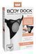 Трусики для страпону Pipedream Body Dock Elite Mini Harness, чорні P23052 фото 1