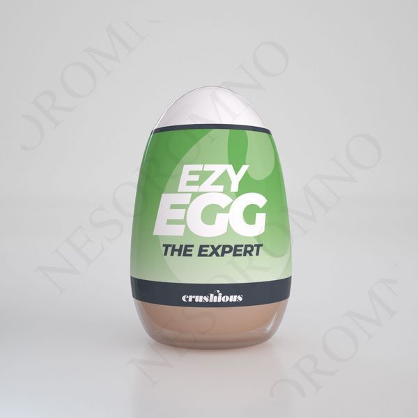 Мастурбатор-яйце, вагіна CRUSHIOUS EZY EGG THE Expert, реалістичний EX53193 фото