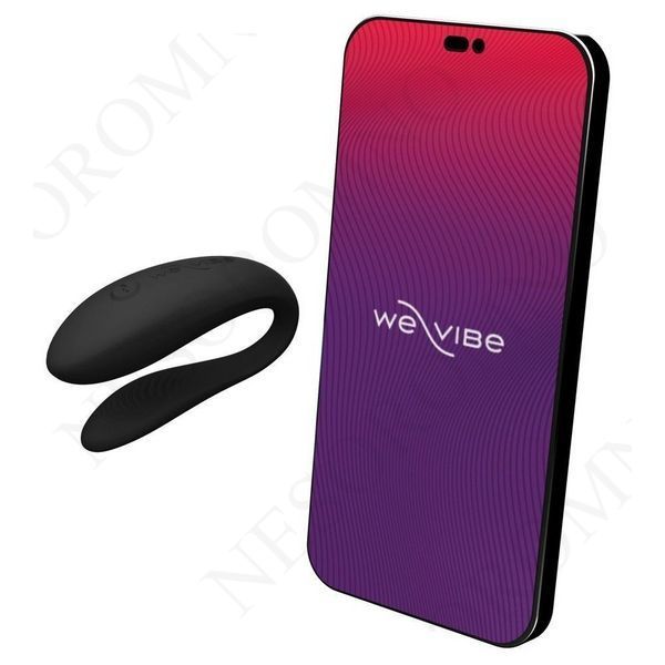 Набір з парним вібратором Sync Lite We-Vibe та Moving As One від Fifty Shades of Grey, чорний WV85113 фото