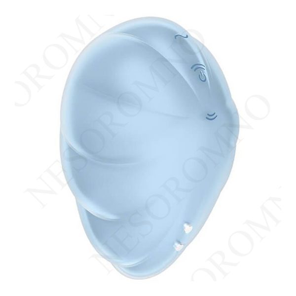 Вібратор Satisfyer Cloud Dancer із вакуумною стимуляцією клітора, блакитний EX25087 фото