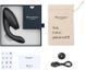 Інноваційний безконтактний вібратор-стимулятор Womanizer Duo 2 Black W44124 фото 6
